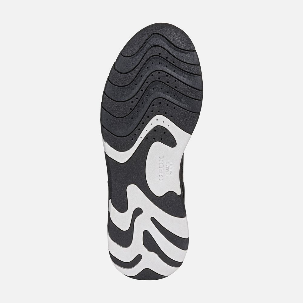 Geox Erkek Spor Ayakkabı Siyah - Grecale - GRN-816425